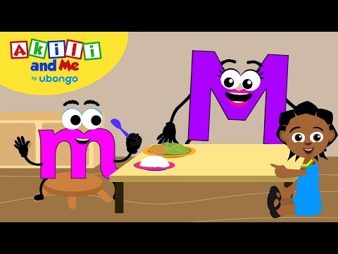 Meet Letter M! | Learn the Alphabet with Akili | Cartoons from Africa for Preschoolers