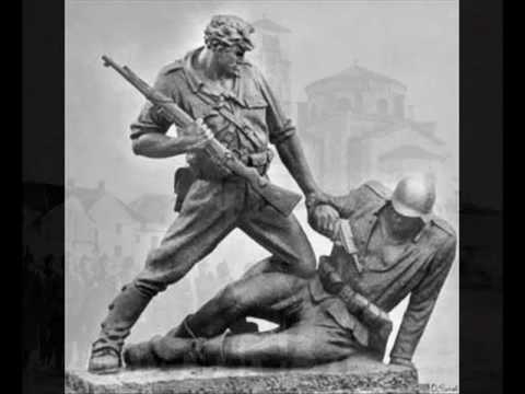 Ide Mladen vodi partizane