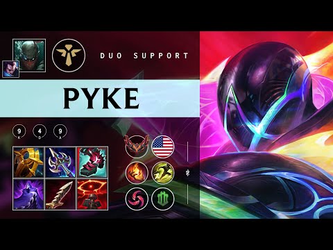 Pyke Support vs Lulu - NA Grandmaster Patch 25.24