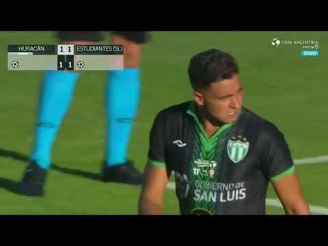 32avos: Huracán 1 (4) - Estudiantes de San Luis 1 (5)