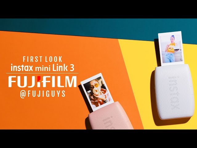 Vidéo FUJIFILM Instax Mini Link 3 Rose