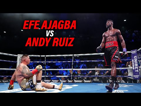 Efe Ajagba vs Andy Ruiz 2023 | Highlights | Boxing |