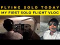 MY FIRST SOLO FLIGHT ! BIG DAY | Tamil Pilot |