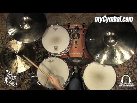 Sabian 16" HHX Stage Crash Cymbal - Brilliant - 1096g (11608XB-1042816Q)