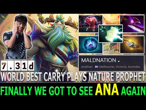 ANA [Nature's Prophet] Finally We Got To See Ana Again The World's Best Carry Player of Dota 2