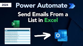 Send Emails from Excel Using Power Automate | Complete Guide