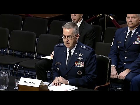 Stratcom Commander Testifies at Senate Budget Hearing 03.20.2018