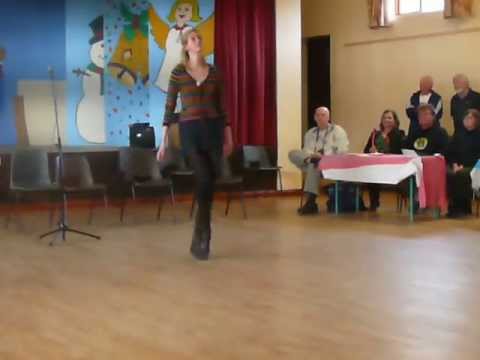 Joy Dunlop dancing at the Cos Cos Sean Nos Festival 2013