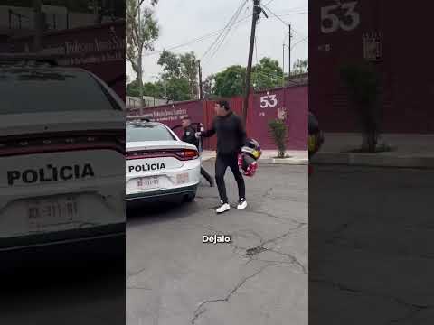el policia bravo  #biker #motovlog #motorcycle #motos #moto #bikelover #bike #bikerlife #bikeride