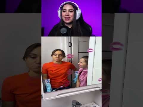 Ela beijou o espelho sujo 🤮