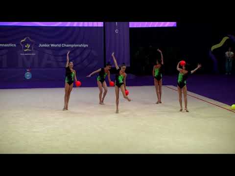 Azerbaijan (AZE) - 2023 Rhythmic Junior Worlds Qualifications 5BA Group