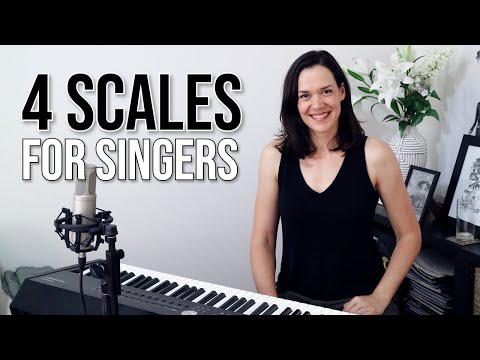 Four Beginner Scales for Singers