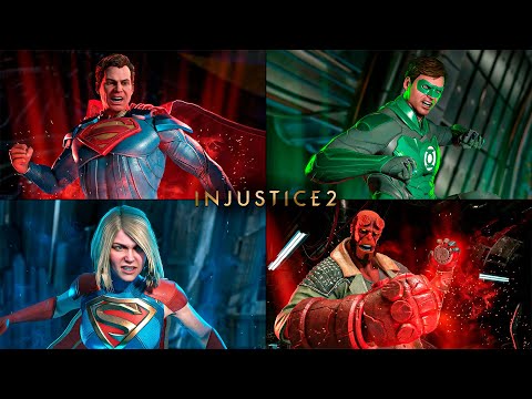 INJUSTICE 2 - All Super Moves (+DLC) | 2K 60 FPS