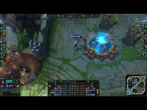 SKT T1 Faker plays Syndra vs LeBlanc mid in NA Solo Queue before Worlds 2016 | Patch 6.19