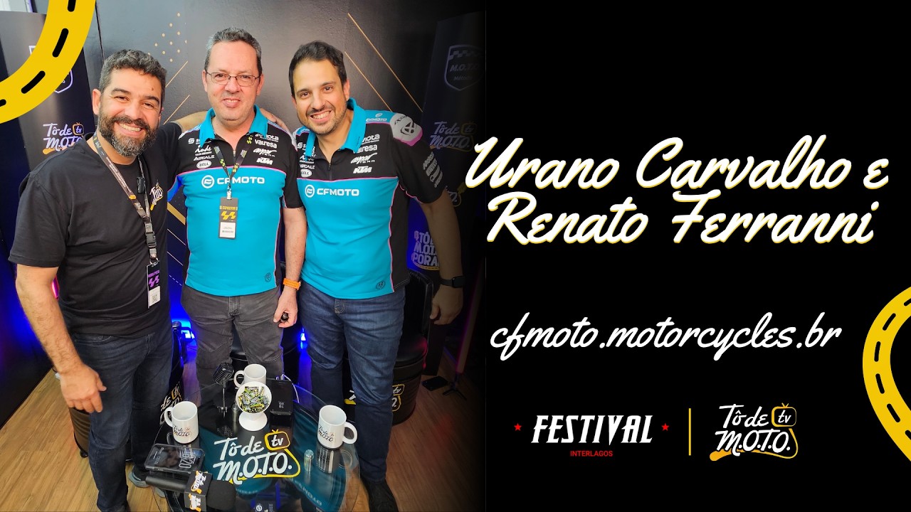Entrevista #05 - Festival Interlagos 2026 (Urano e Renato - CF MOTOS)