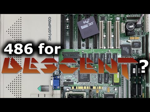 #DOScember Can I build a 486 to play Descent smoothly?