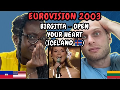 REACTION TO Birgitta - Open Your Heart (Iceland 🇮🇸 Eurovision 2003) | FIRST TIME HEARING