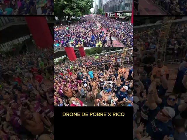 Drone de Pobre vs Drone de Rico na São Silvestre #maniadecorrida