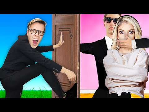 Breaking into Game Master Inc Headquarters to Rescue Rebecca from GMI! (Hide and Seek Challenge)