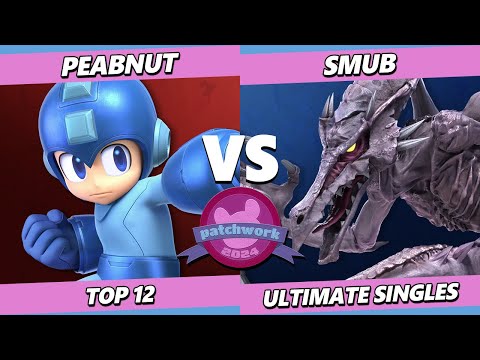 Patchwork 2024 - Peabnut (Mega Man) Vs. smub (Ridley) Smash Ultimate - SSBU