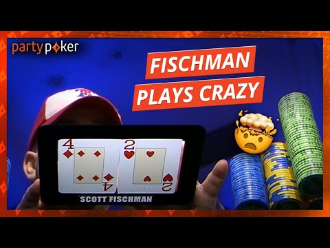 #87 - Scott Fischman Plays Loco At The World Open V | Top 100 Greatest Poker Moments | partypoker