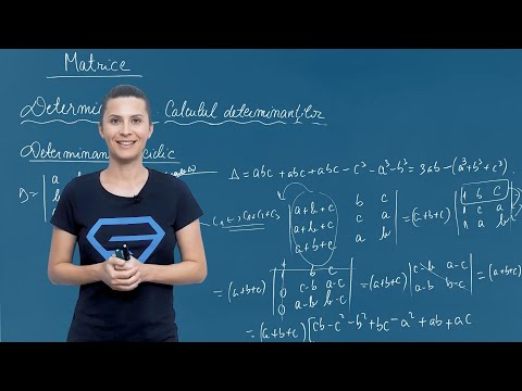 Determinantul ciclic: proprietăți și metode de calcul - Clasa a XI-a
