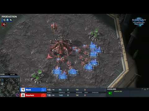 Epic game - Neeb vs Scarlett [PvZ] - StarCraft II