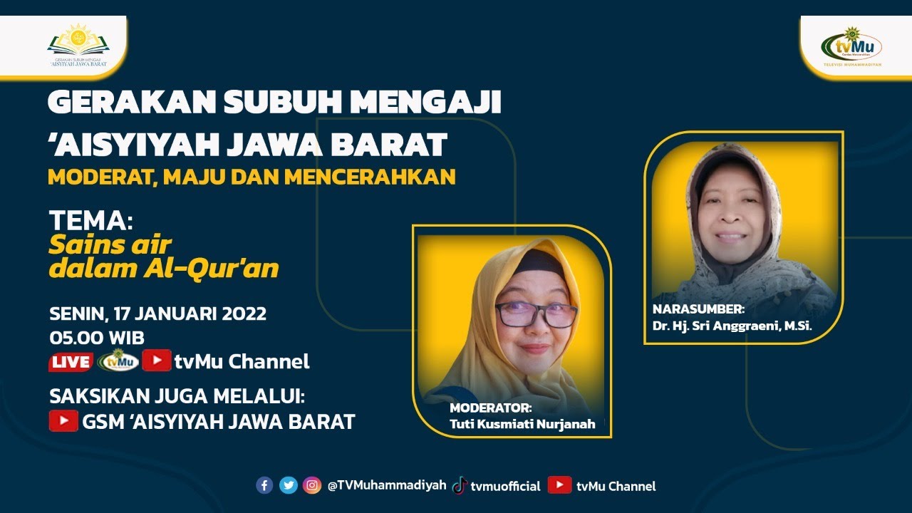 Sains Air Dalam Al-Qur'an (Gerakan Subuh Mengaji #18)