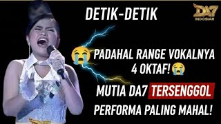 Download lagu ​'PADAHAL RANGE VOKALNYA 4 OKTAF! 😭 Mutia DA7 TERSENGGOL, Inilah Performa Paling Mahal!' mp3