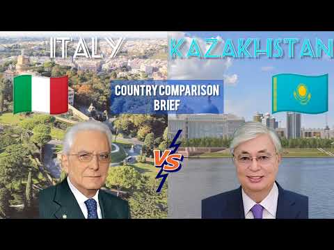 ITALY  vs KAZAKHSTAN - Country Comparison : Brief