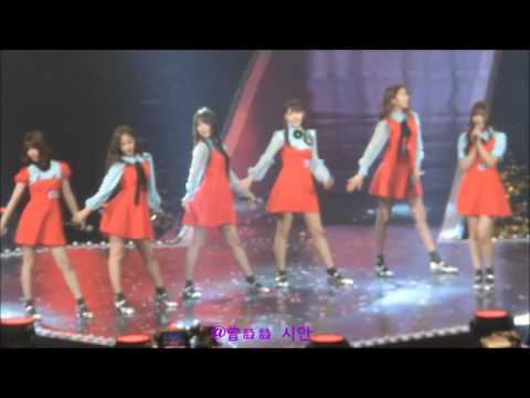 170107 紅白藝能大賞 여자친구 G-Friend跳2倍速시간을 달려서