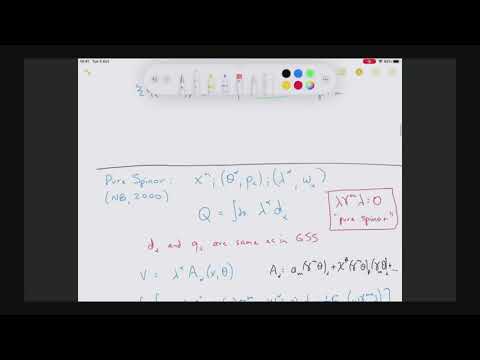Nathan Berkovits - Manifest Spacetime Supersymmetry and the Superstring - 05.10.2021