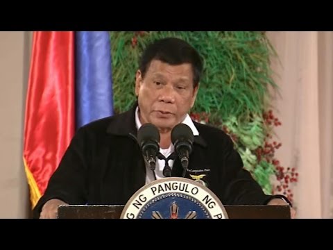 Philippines president recalls conversation with Donald Trump