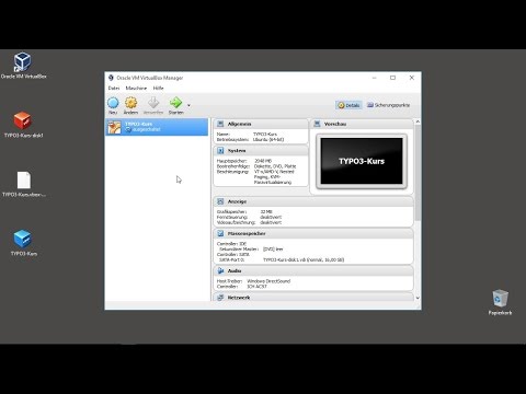 Die virtuelle Maschine in Windows einrichten | Auszug aus: TYPO3 CMS 7 – Das umfassende Training