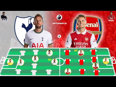Tottenham v Arsenal | Possible Lineups | Head to Head Lineups | Premier League | COYG | Team News
