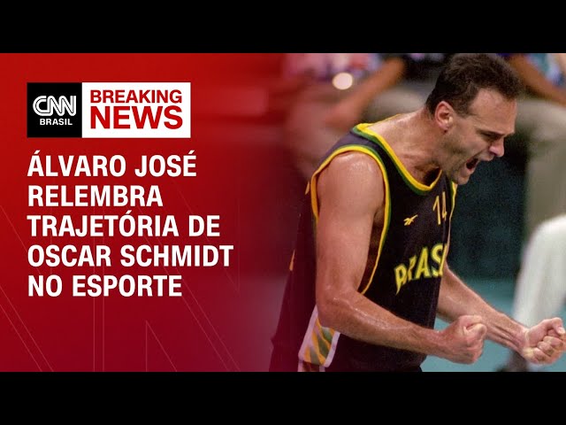 Oscar Schmidt representa o avanço do basquete dentro da quadra, diz Álvaro José | CNN PRIME TIME
