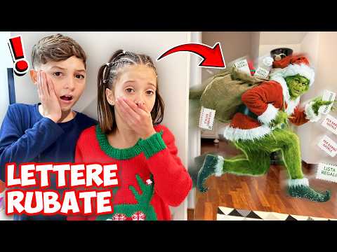 COSA VUOI BABBO GRINCH? E' ENTRATO IN CASA NOSTRA E HA RUBATO TUTTE LE LETTERINE DI BABBO NATALE...
