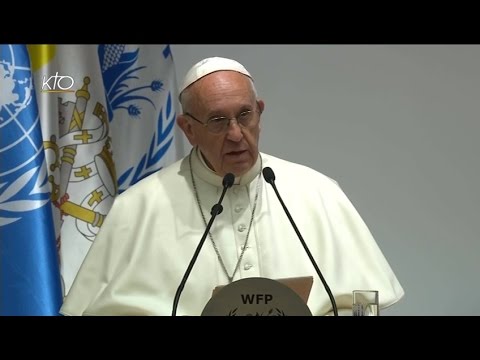 Visite du Pape au siège du Programme Alimentaire Mondial (PAM)