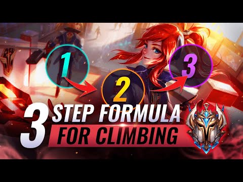 3-Step Formula That Took Me From Bronze To CHALLENGER - League of Legends