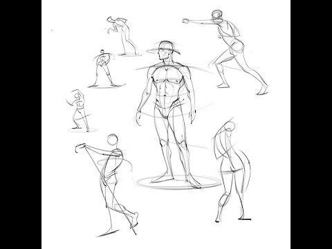 Why quick 1 to 2 minute gesture drawings are so helpful!