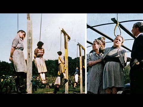Ejecución Masiva Brutal de las Guardianas Nazis del Campo de Concentración de Stutthof