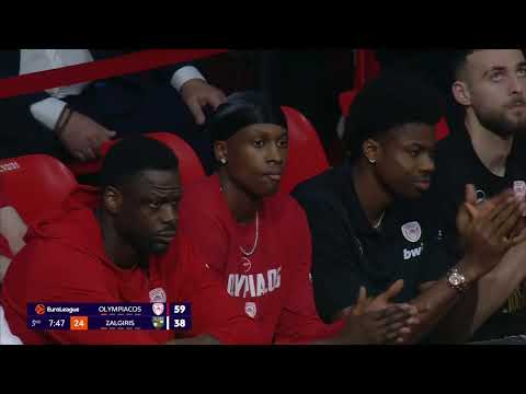 Τα Highlights του Ολυμπιακός - Ζαλγκίρις (12/11/25)