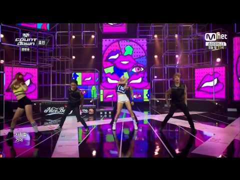 140710 티아라 T-ara ~ Hyomin Solo - Nice Body - M! Countdown