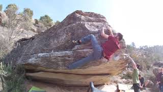 Video thumbnail: Pan con aceite, 6a+. Alcañiz