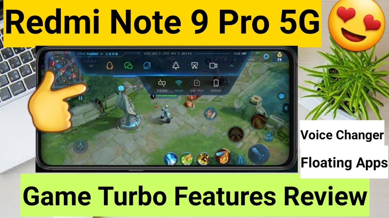 Redmi note 9 pro 5g game turbo features indepth review