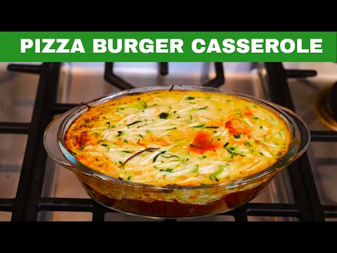 Ideal Protein Diet - Pizza Burger Casserole