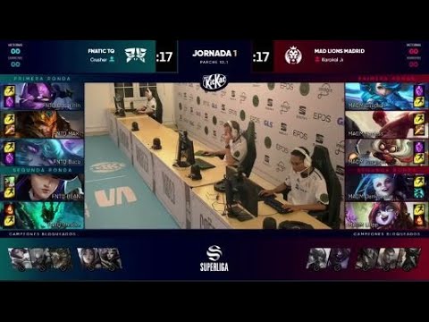 FNATIC debuta en SUPERLIGA | FNTQ vs MAD LIONS MADRID