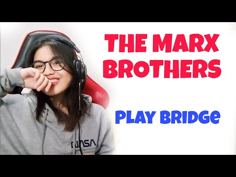 THE MARX BROTHERS PLAY BRIDGE - ANIMAL CRACKERS || REACTION