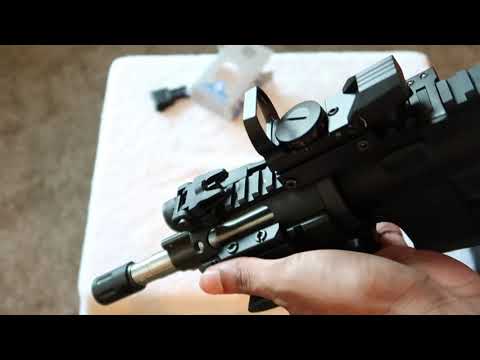 UTG Flip Up Front Sight Install