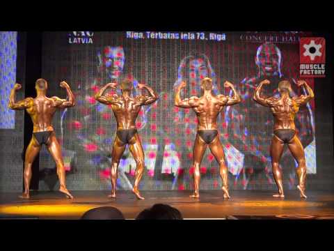 Athletic Class I 2013 NAC Latvia Open Bodybuilding and Fitness Championships 16.11.2013